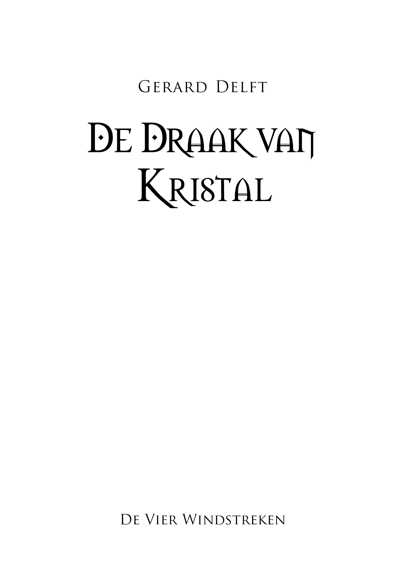 De draak van kristal
